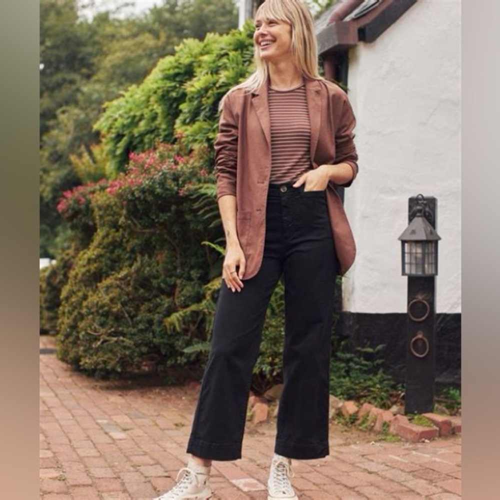 Marine Layer Bridget Black Crop Pants - 4